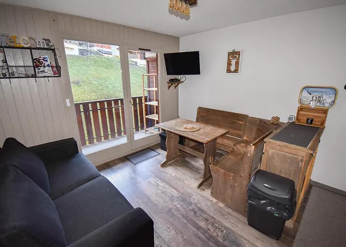 Au Pied Des Pistes B48, Chaleureux Studio 4 Pers, Balcon Plein Sud, Draps Non Compris